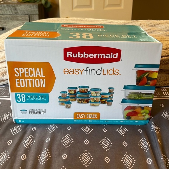 Rubbermaid Kitchen Rubbermaid 38 Piece Food Container Set Poshmark